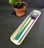 Stainless Steel Cutlery Set (Iridescent) Big Wheat Case