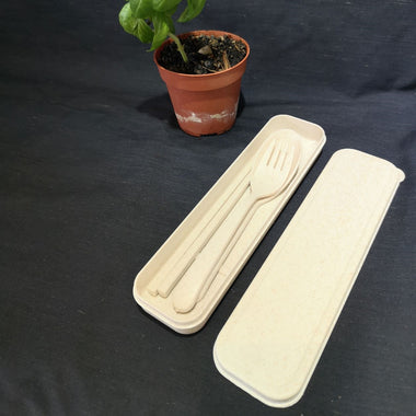 Wheat Cutlery Set (Beige)